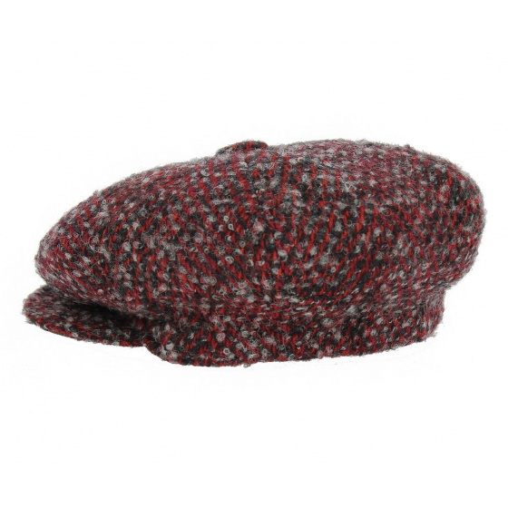 Irish Moher Wool Cap - Red Irish Moher Wool Cap - Red