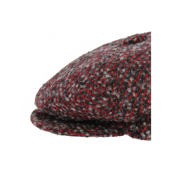 Casquette Irlandaise Moher Laine - Rouge