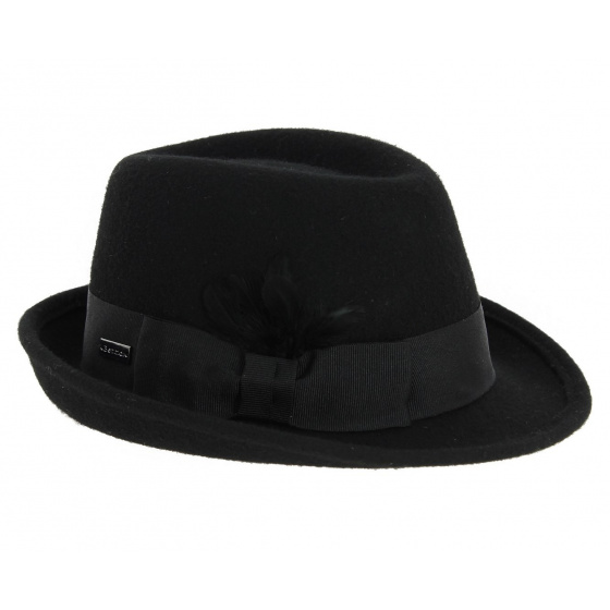 Trilby Celine Hat Black - Betmar
