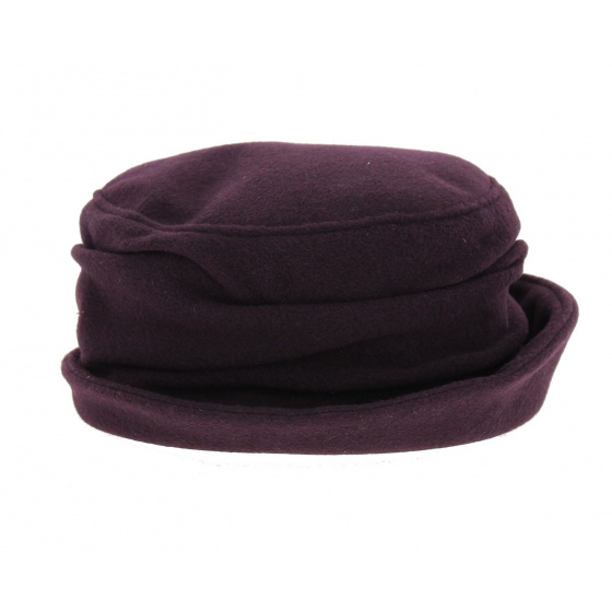 Accordion Hat - Violet