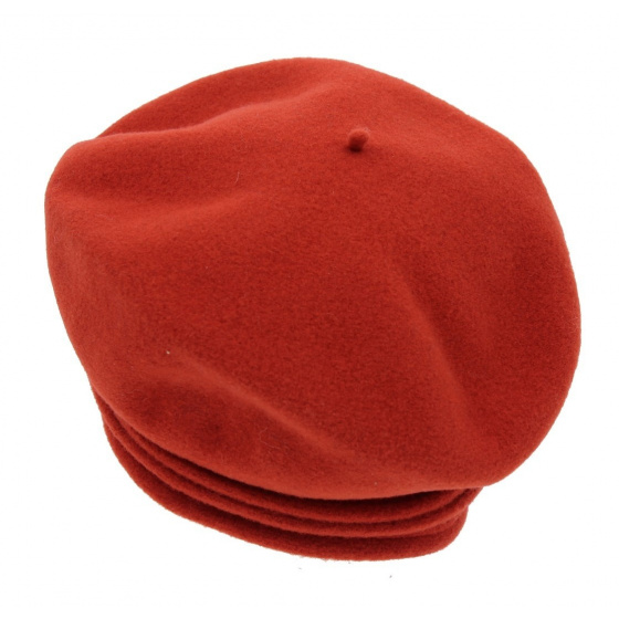 Chopin Heritage Beret by Laulhère - Rust