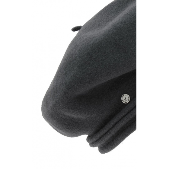 Chopin Heritage Beret by Laulhere - Anthracite