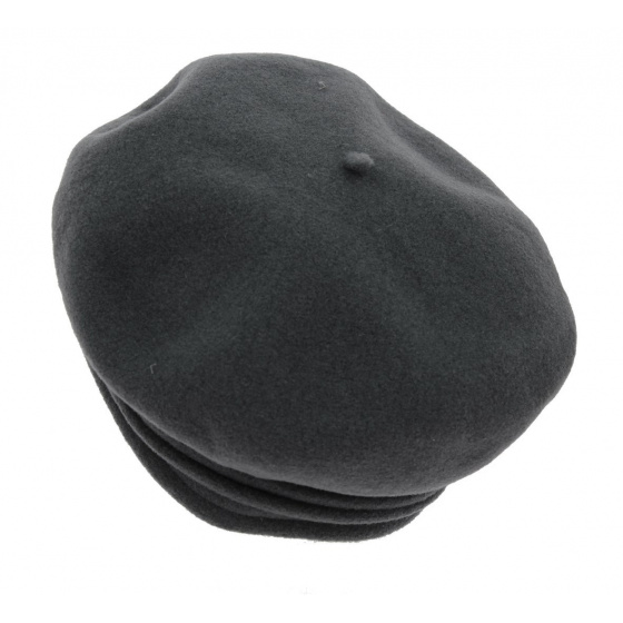 Chopin Heritage Beret by Laulhere - Anthracite