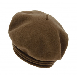 Chopin Heritage Beret by Laulhère - Camel