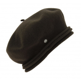 Chopin Heritage Beret by Laulhere - Brown