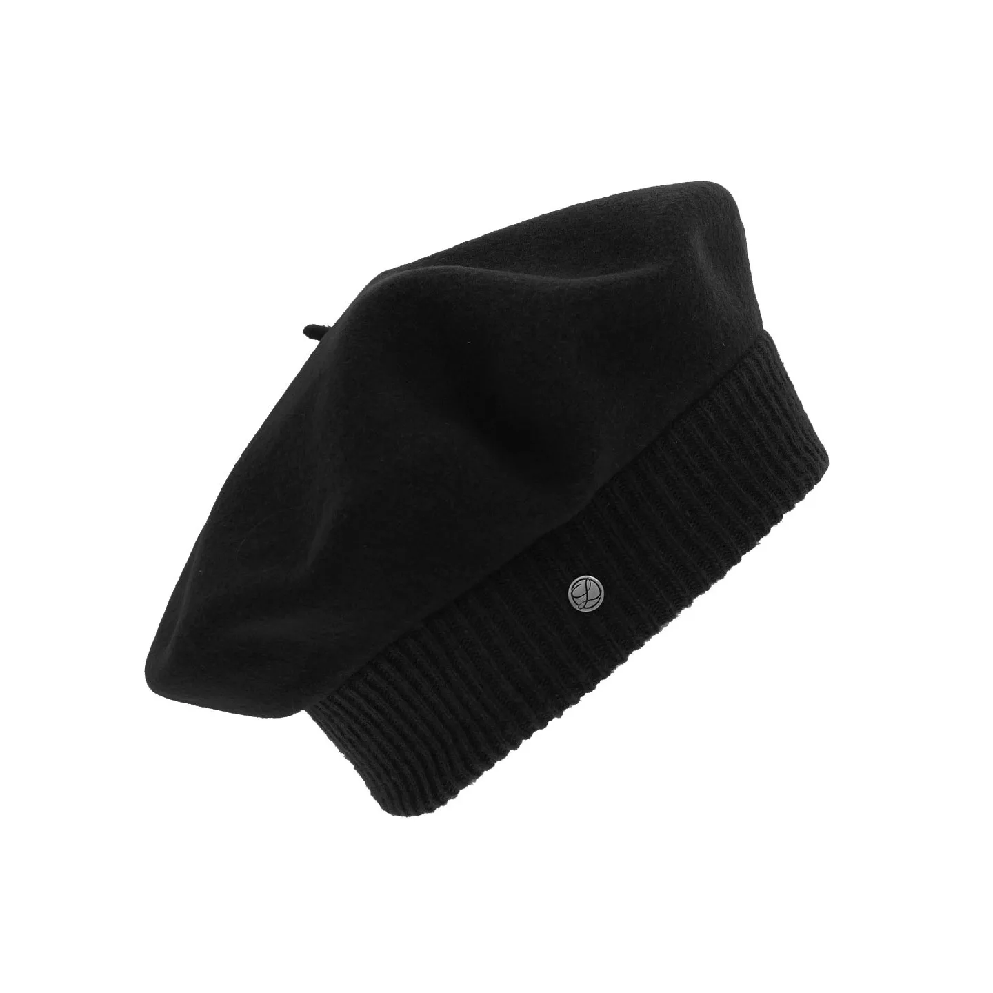 beret parisienne Laulhère - Noir - Boutique Traclet Reference : 6293 | Chapellerie Traclet