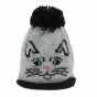 The Whiskers Gray Beanie - Coal