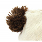 The Whiskers Cream Beanie - Coal