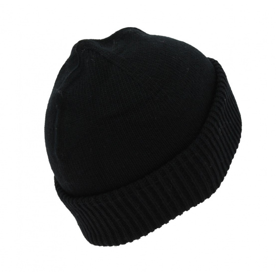 Bonnet Cousteau laine Made in France - Noir