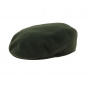 Olive Sestrieres flat cap - Windstopper