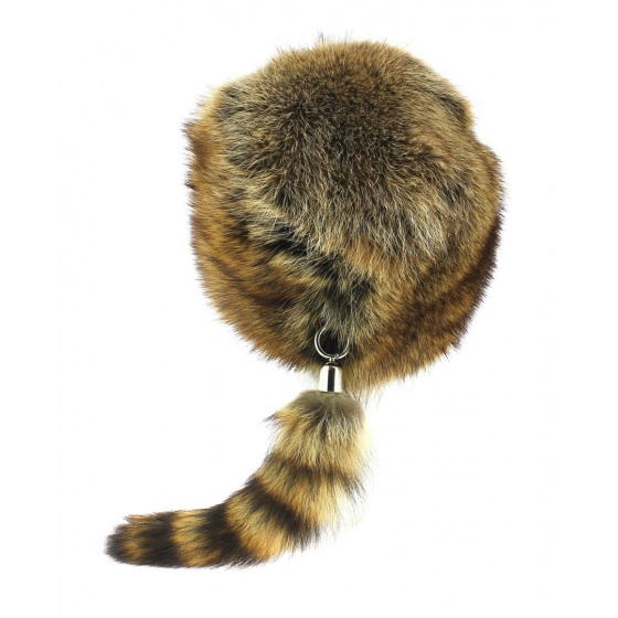 Tennessee Trapper Hat Raccoon - Gena