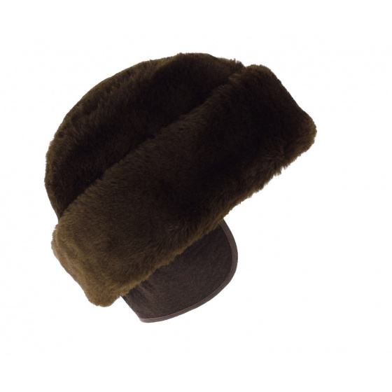 Men's faux fur hat