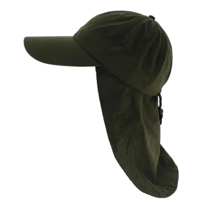 Casquette saharienne Rosholt - Vert army Reference : 6351 | Chapellerie Traclet
