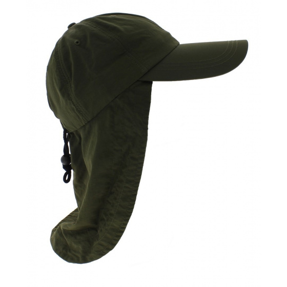 Saharan Cap Rosholt Army Green UPF 50+
