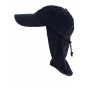 Rosholt Navy Saharan Cap UPF 50+