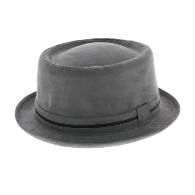 Chapeau Porkpie Gris - Aussie Apparel - Boutique Traclet Reference : 6369 | Chapellerie Traclet