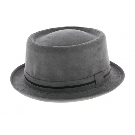 Gray Porkpie Hat - Aussie Apparel