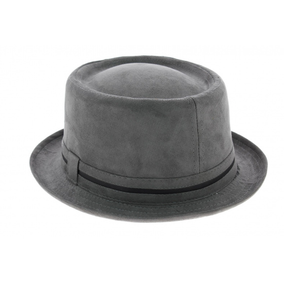 Gray Porkpie Hat - Aussie Apparel