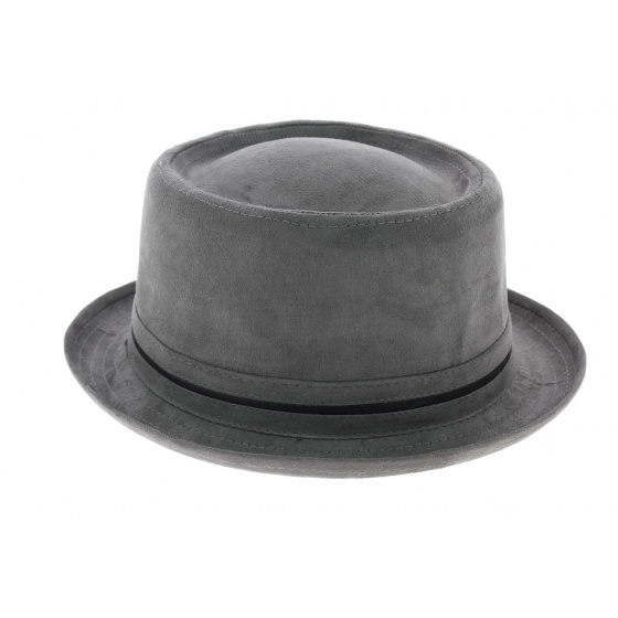 Gray Porkpie Hat - Aussie Apparel