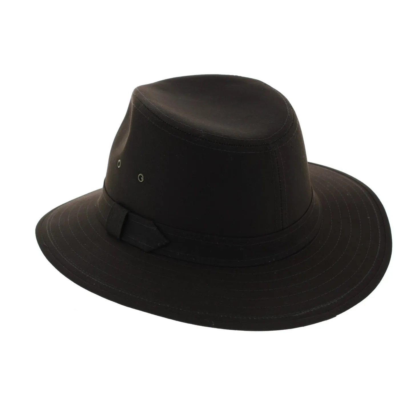 Chapeau Traveller Wrangler Coton Huilé - Jacaru Reference : 1979 | Chapellerie Traclet