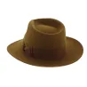 Camel Rabbit Fur Felt Fedora Hat - Traclet Reference: 6389 | Traclet Hatmakers
