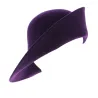 Chapeau Cloche Multi-Formes Feutre laine Prune - Scala Reference : 6394 | Chapellerie Traclet