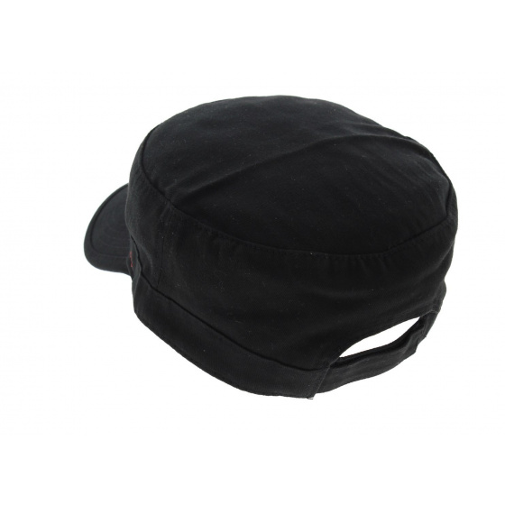 Black Cotton Cuban Army Tank Cap - Traclet