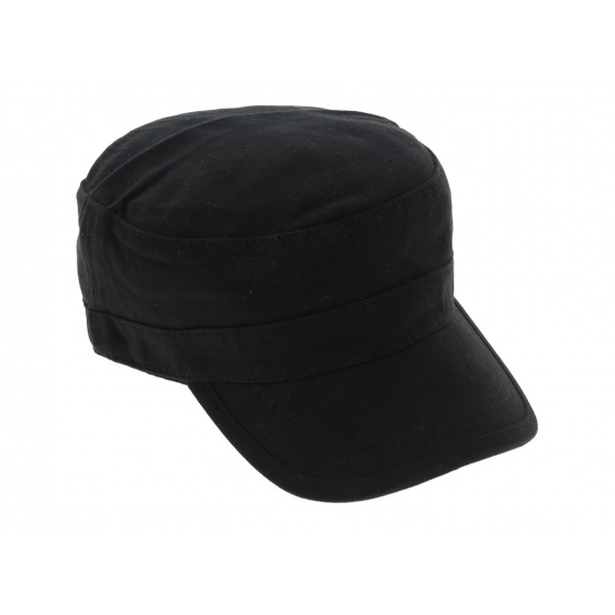 Black Cotton Cuban Army Tank Cap - Traclet