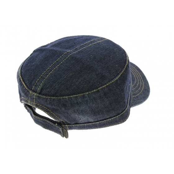 Army Cap Dirty Denim Faded Jean - Atlantis Army Cap Dirty Denim Faded Jean - Atlantis