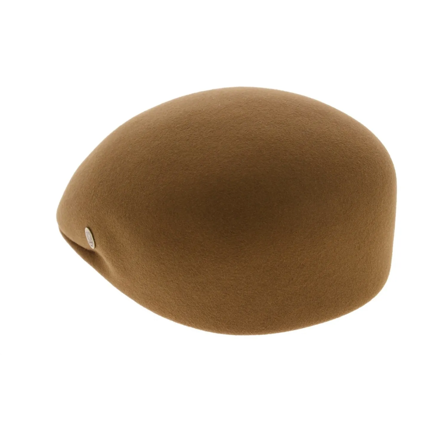 Curved Fur Felt Cap Camel - Guerra Reference: 6413 | Chapellerie Traclet