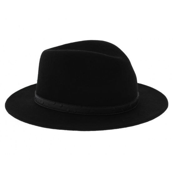 Stetson Traveler Hat - Pitman black Stetson Traveler Hat - Pitman black