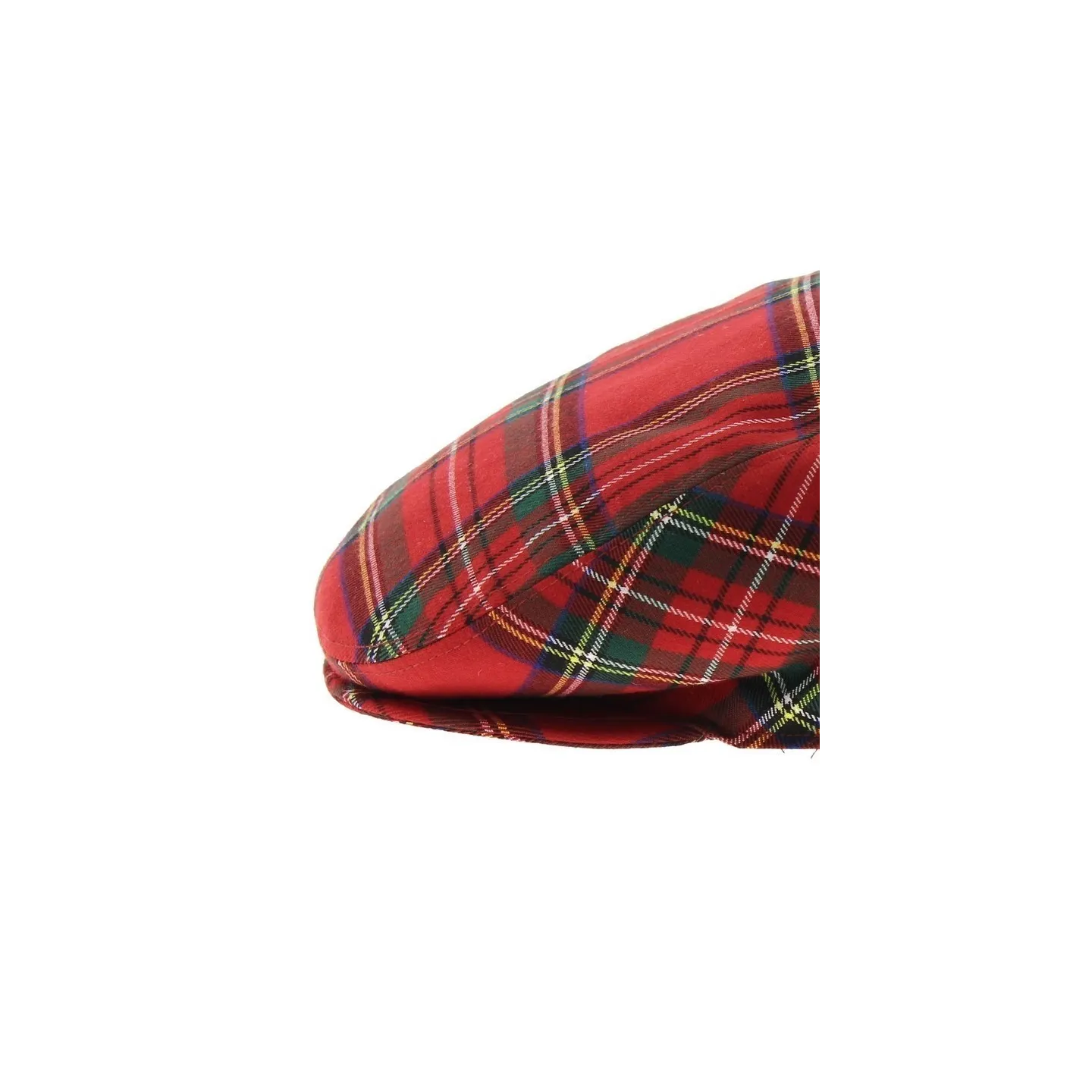 Flat Cap - Red Tartan Reference: 5460 | Chapellerie Traclet