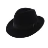Chapeau Feutre Poil de Castor Noir Beaver - Borsalino Reference : 6425 | Chapellerie Traclet