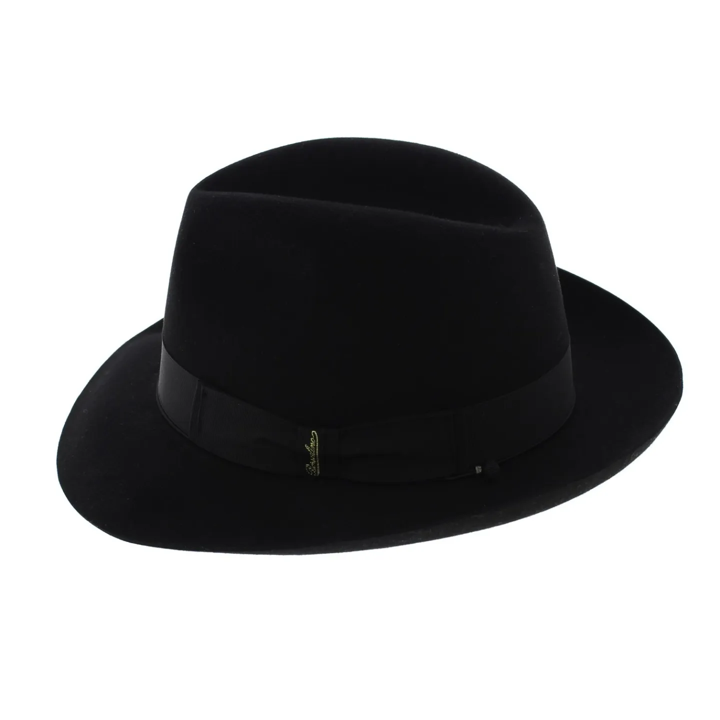 Chapeau Feutre Poil de Castor Noir Beaver - Borsalino Reference : 6425 | Chapellerie Traclet