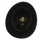 Black Beaver Fur Felt Hat Beaver - Borsalino