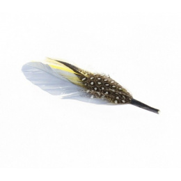 Hat Trim - Yellow Feather