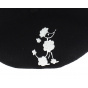 Embroidered beret - Poodle fantaisie