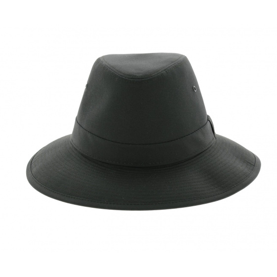 Mawsynram cotton safari hat - Petrol