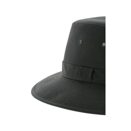 Mawsynram cotton safari hat - Petrol