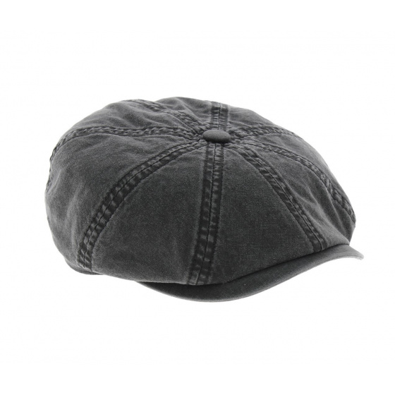 Hatteras Organic Cotton Cap Black Stetson Hatteras Organic Cotton Cap Black Stetson