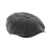 Casquette Hatteras coton biologique noir - Stetson Reference : 2114 | Chapellerie Traclet