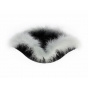 White Marabou Tricorn