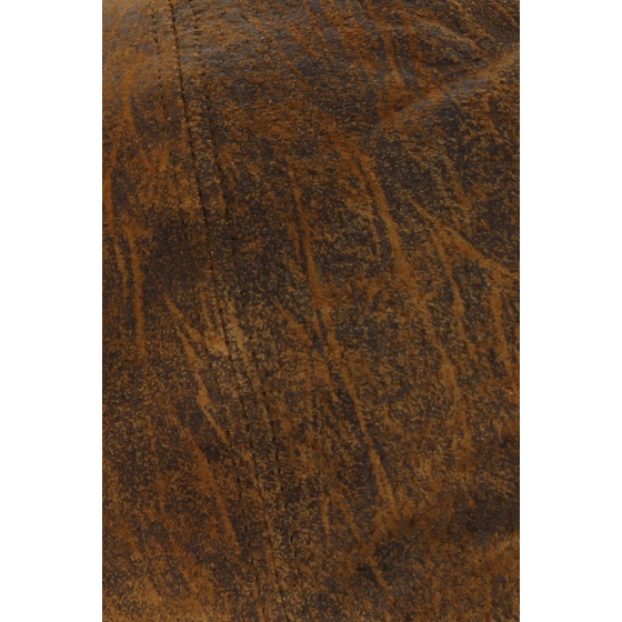 Casquette Newsboy Cuir Marron - Aussie Apparel