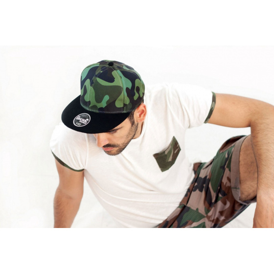Snapback Cap - Fantasy Camouflage Snapback Cap - Fantasy Camouflage