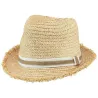 Chapeau Trilby Raffia Venture Naturel - Barts  Reference : 6483 | Chapellerie Traclet