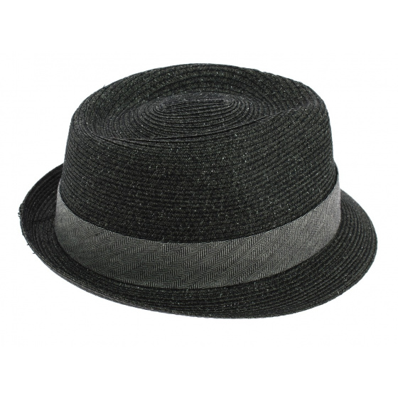 Reidton Anthracite Toyo Trilby Hat - Stetson