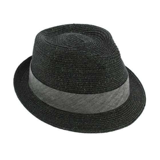 Reidton Anthracite Toyo Trilby Hat - Stetson