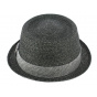 Robston Toyo Anthracite Porkpie Hat - Stetson