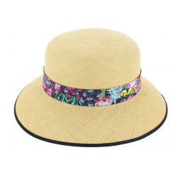Natural Eleanor Panama Cloche Hat - Christys