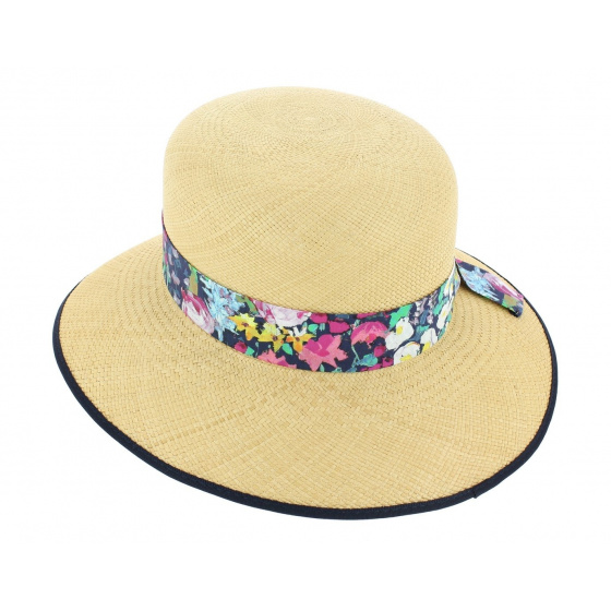 Chapeau Cloche Eleanor Panama Naturel - Christys